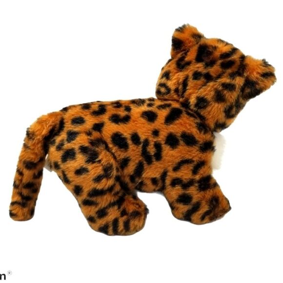 10" Rare Pier 1 Imports Plush Jaguar - Picture 4 of 5